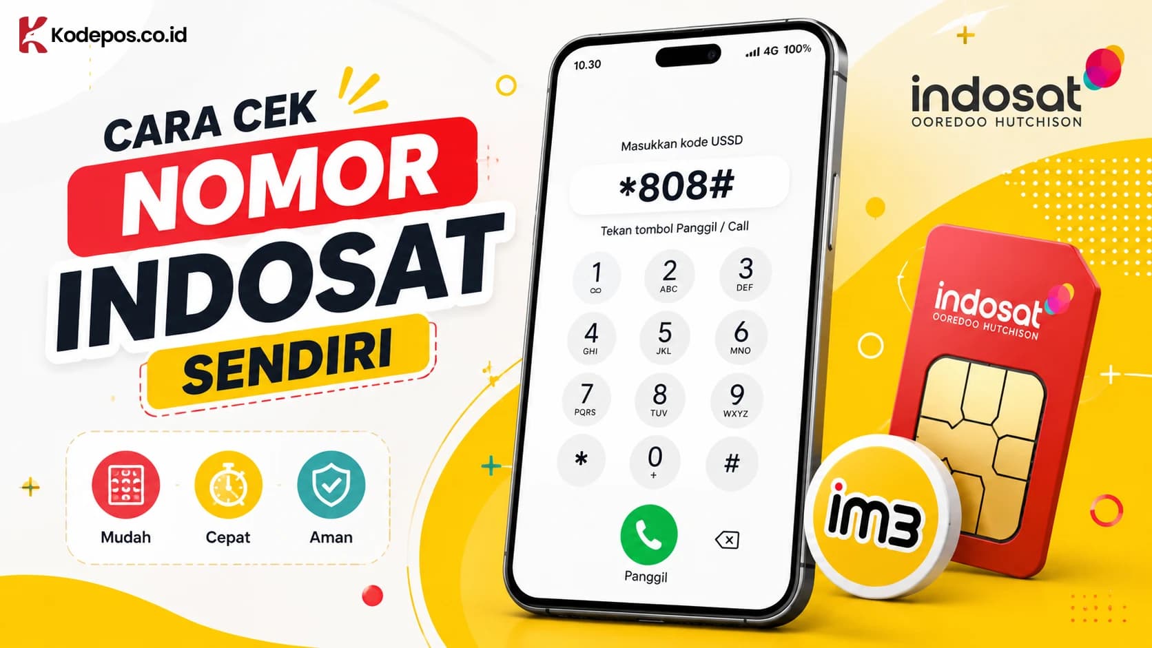 Cara Cek Nomor Indosat Sendiri Terbaru 2026