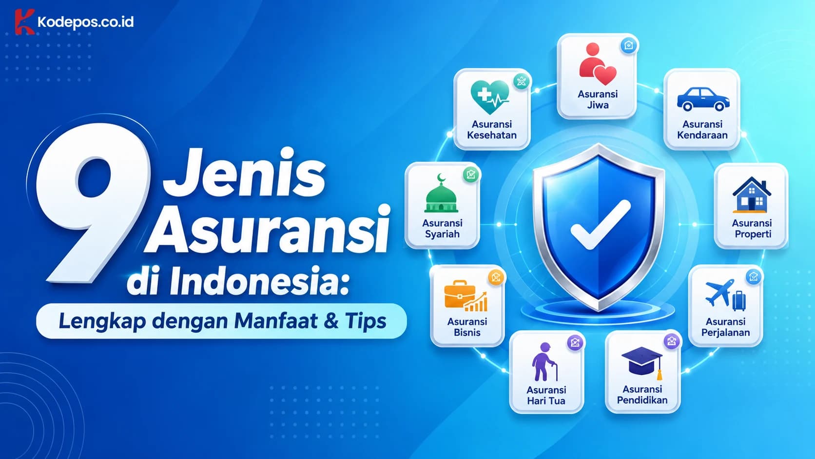9 Jenis Asuransi di Indonesia: Lengkap dengan Manfaat & Tips