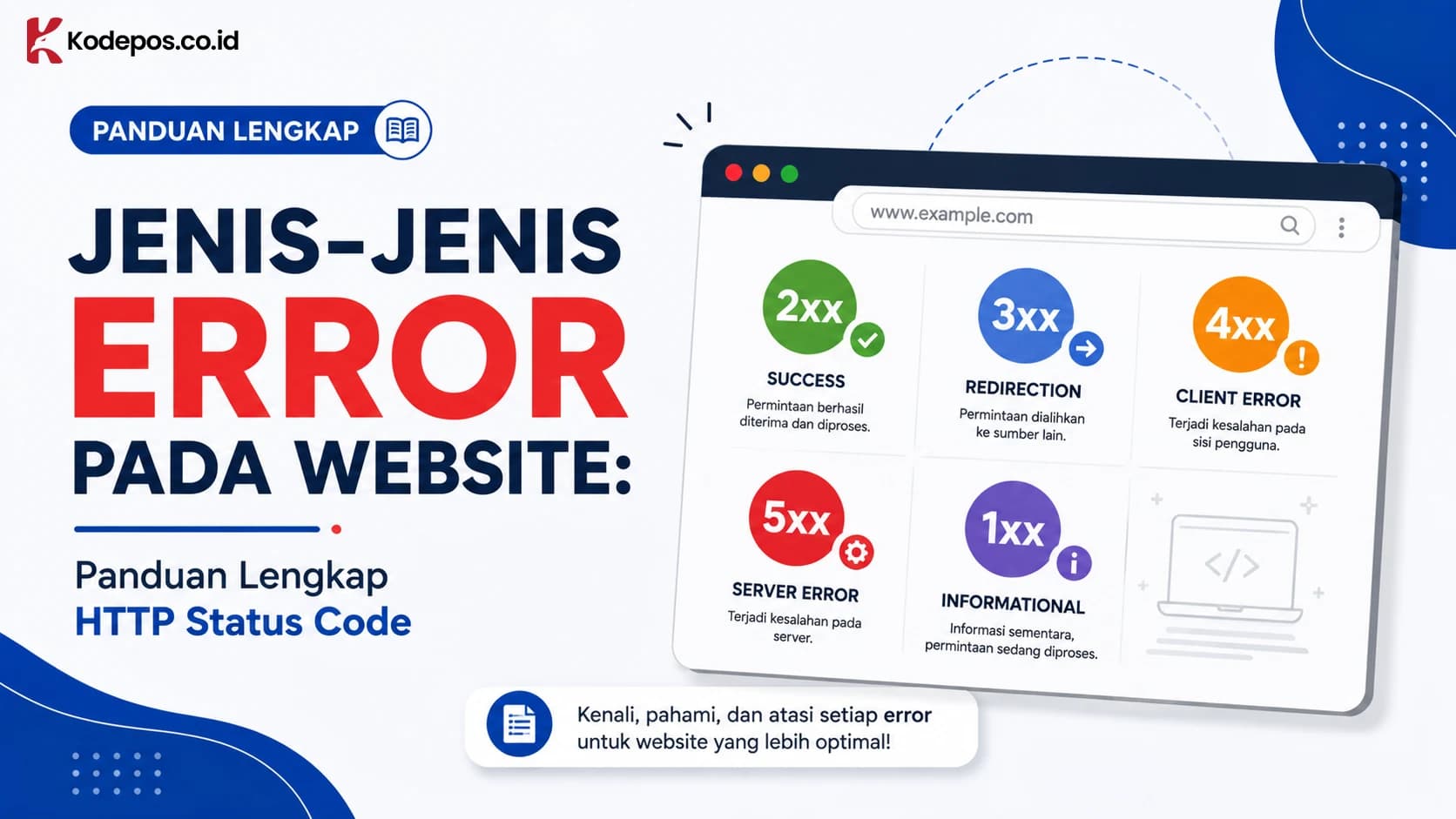Jenis-Jenis Error pada Website: Panduan Lengkap HTTP Status Code